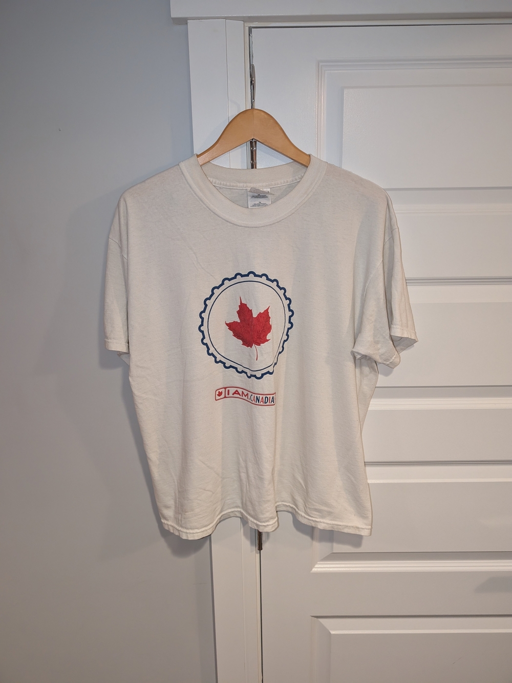 Vintage Molson Canadian Beer "I Am Canadian" Promo Graphic T-Shirt